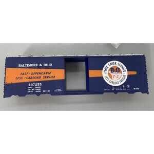 Vintage C&BT Shops HO Baltimore & Ohio 40’ Boxcar Train Car Time Saver 467255